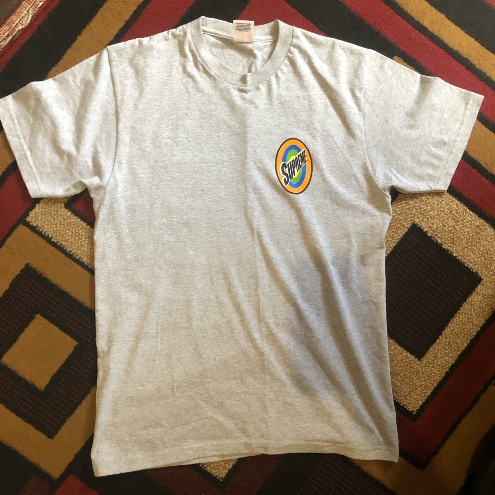 SUPREME SPIN TIDE GREY SHIRT